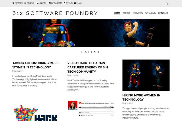 612softwarefoundry.com site used Simply Read