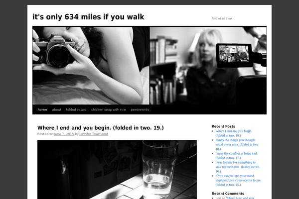 Twenty Ten theme site design template sample