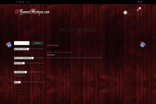 WooPress theme site design template sample