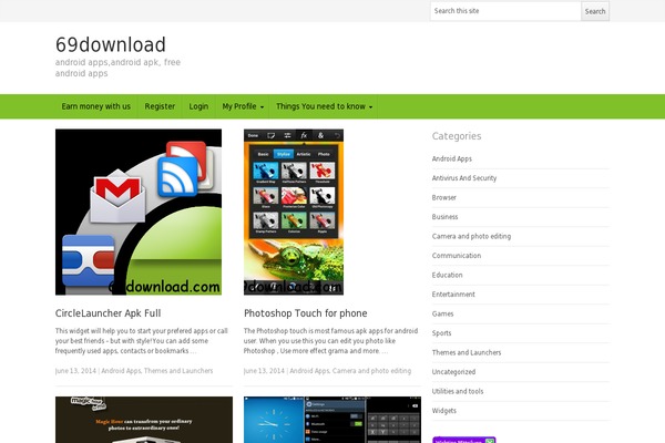 canvas583 theme websites examples