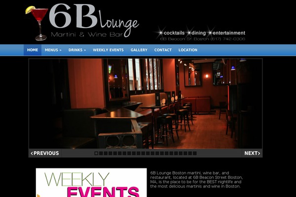 6bloungeandrestaurant.com site used 6blounge