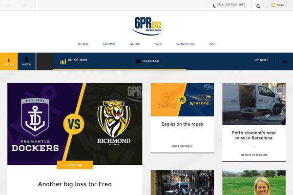 6pr.com.au site used 6pr