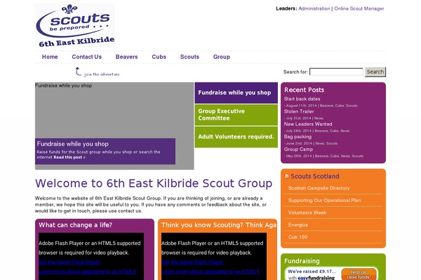 6theastkilbride.com site used Scoutit