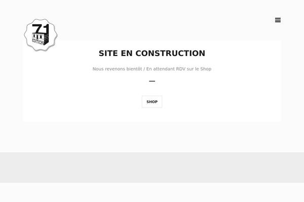 KON/CEPT theme site design template sample