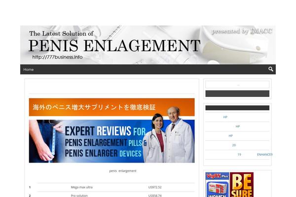 Genbu theme site design template sample