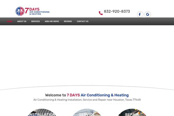 7dayshvac.com site used 7dayshvac