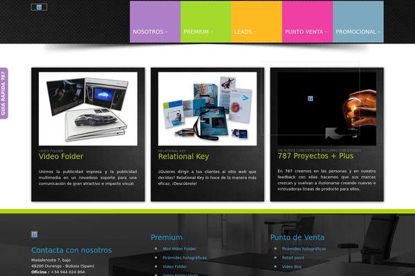One Touch theme site design template sample