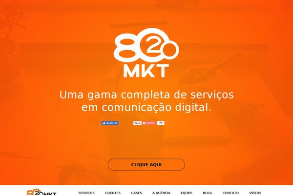 8020mkt.com.br site used 8020