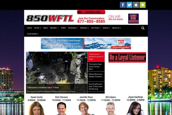 850.am site used Wftl-theme