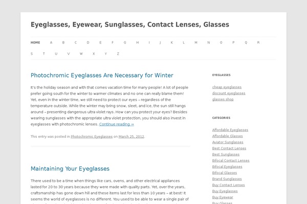 Simple Life theme site design template sample