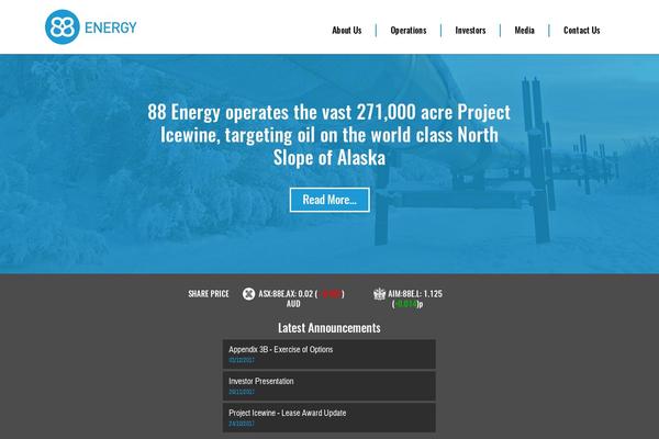 88energy.com site used 88-energy