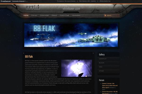 88flak.com site used Catalyst
