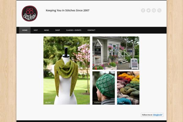 Pinboard theme site design template sample