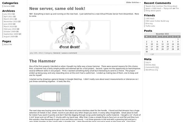 Atahualpa theme site design template sample