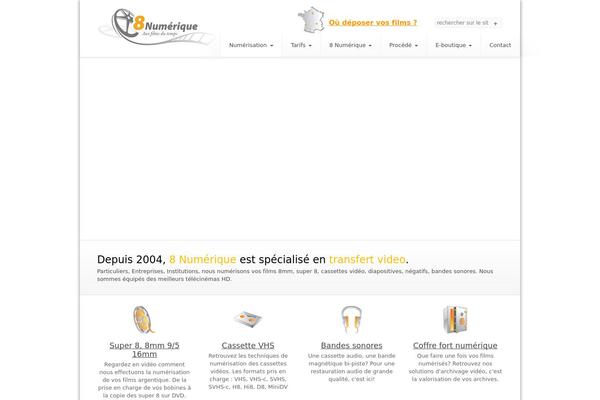 8numerique.com site used 123theme