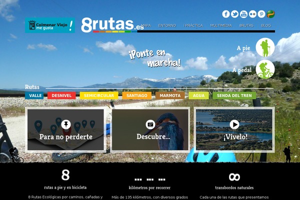 8rutas.es site used Axis