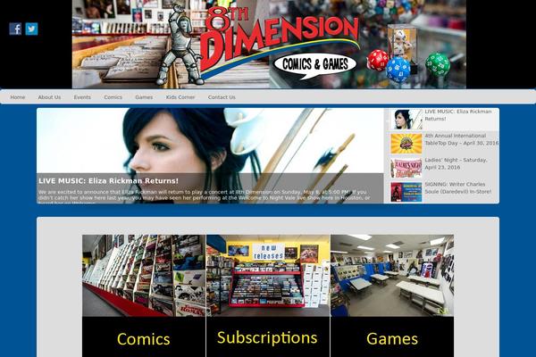 Custom Community theme site design template sample