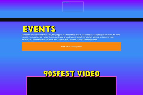 90sfest.com site used 90sfest-theme
