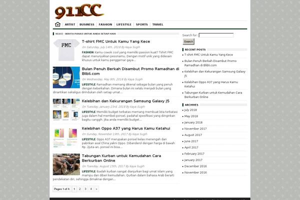 Site using Idblog-core plugin