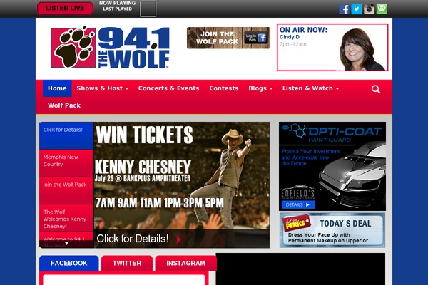 941thewolf.com site used Wlpf-theme