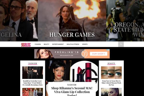 Braxton theme site design template sample