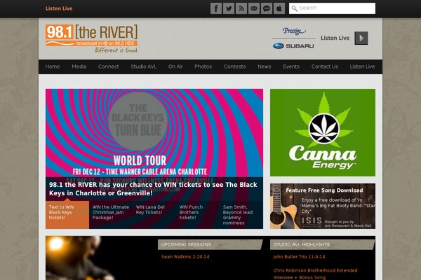 981theriver.com site used Aaa