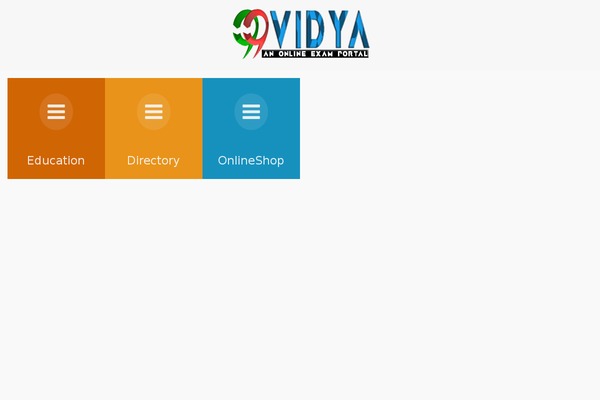 99vidya.com site used Directory-3.15