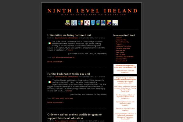 9thlevel.ie site used Besty