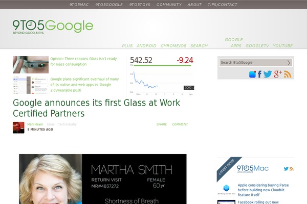 9to5google.com site used Ninetofive