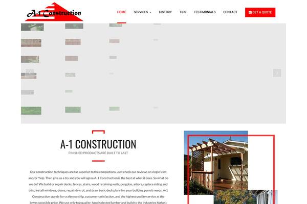 Darna theme site design template sample