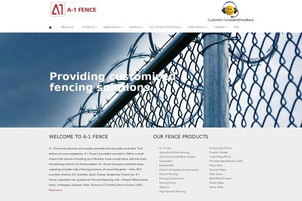 a-1fenceproducts.com site used A-1fence
