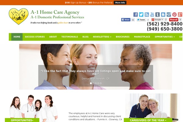 Site using AJAX Contact plugin