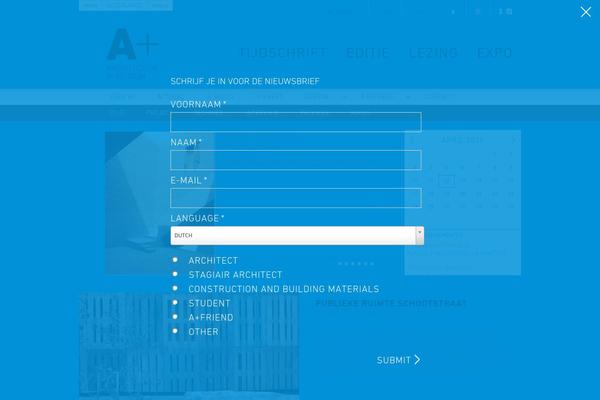 Aplus theme site design template sample