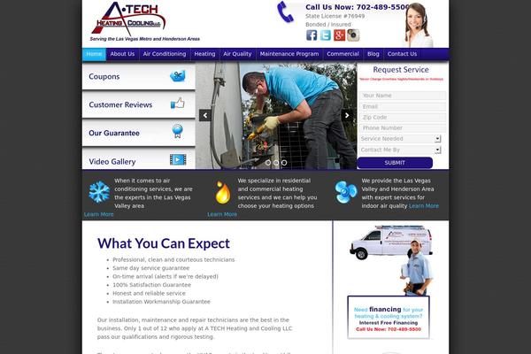 a-techheatingandcooling.com site used Atech