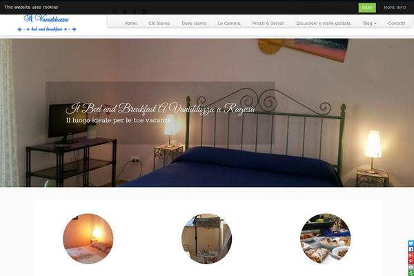 Customizr theme site design template sample