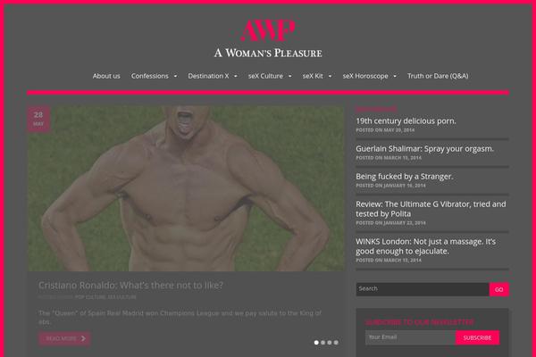 a-womans-pleasure.com site used Wp_hotelmotel5-v1.1