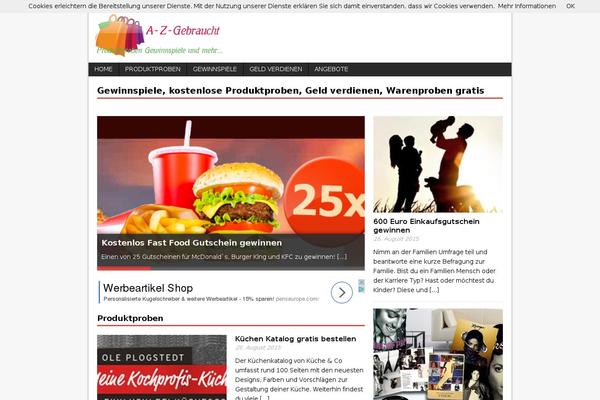 MH Magazine theme site design template sample