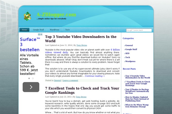 Site using Anti-spam plugin