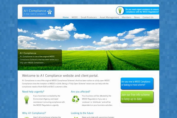 Ecobiz theme site design template sample