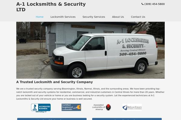 Enterprise Pro theme site design template sample
