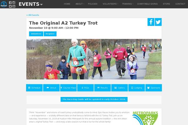 a2turkeytrot.com site used Childepicraces