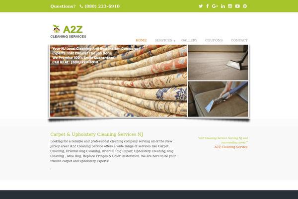 a2zcleaningservice.com site used Vantage