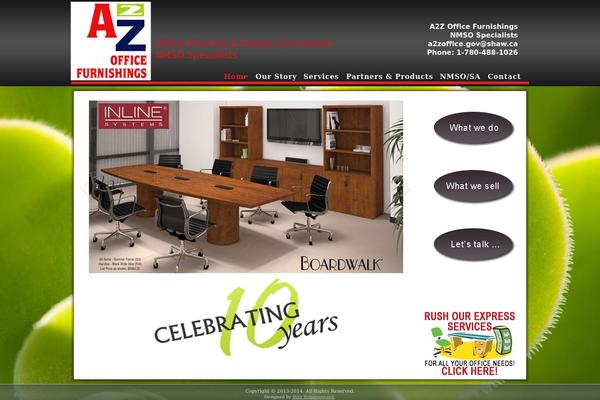 a2zoffice.ca site used A2z_april_2014