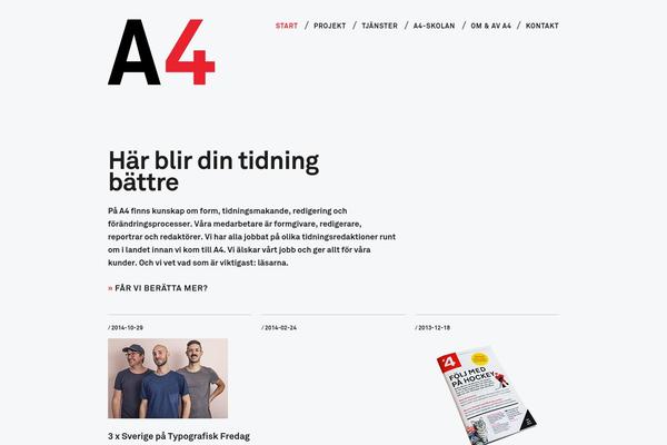 a4.se site used W4