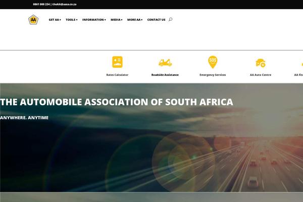aa.co.za site used Aatheme