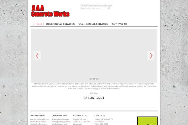 Blanco theme site design template sample