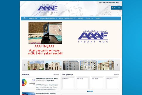 aaaf-insaat.com site used Aaafinsaat