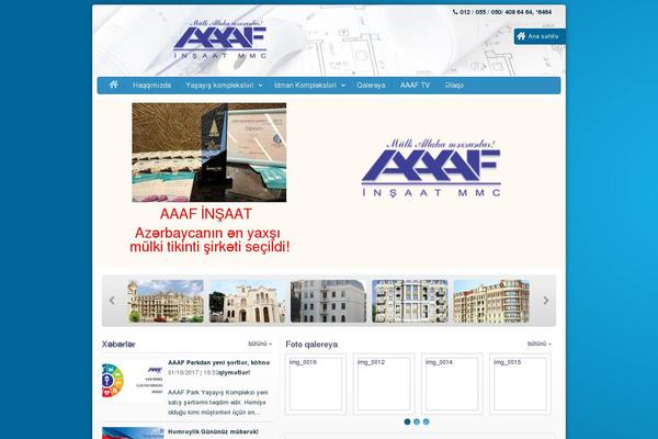 aaaf-insaat.com site used Aaaf-park