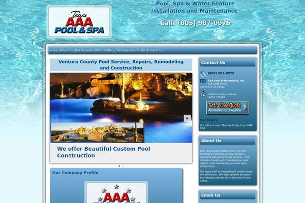Altra theme site design template sample