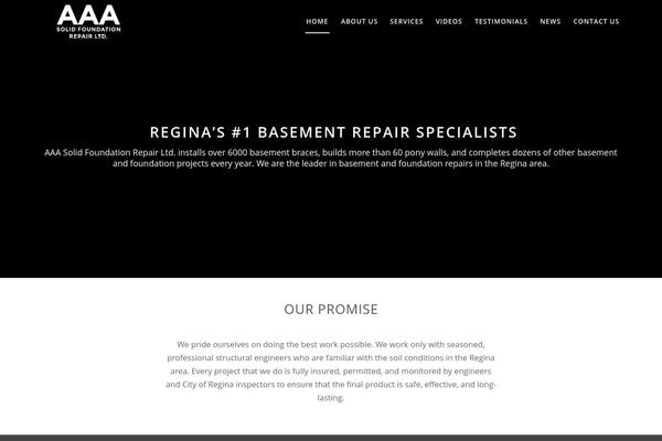 Enfold theme site design template sample